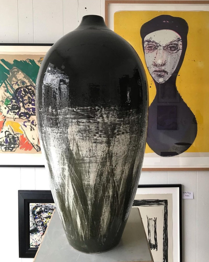 My version of the Hornbæk vase is selected to show in the pop up shop connected to the exhibition: Picasso - a tribute to ceramics